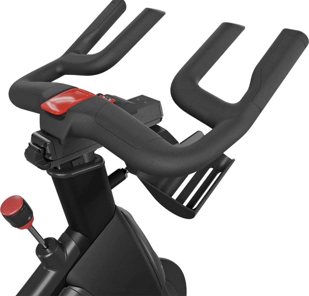 Close-up of the Aetherion's multi-position handlebars